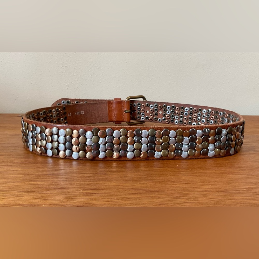 Zoe Mixed Metal Studded Belt
